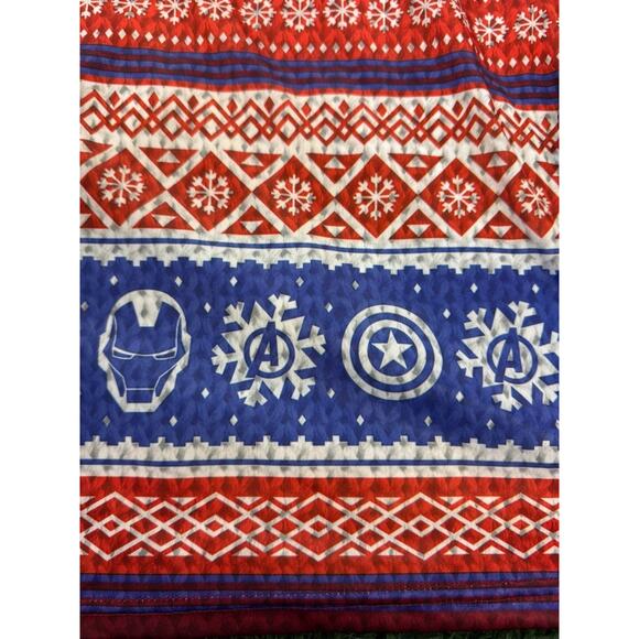 Marvels Avengers Women's Christmas Sweater Thin Long Sleeve Shirt - Picture 3 of 8